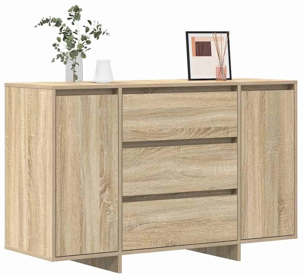 vidaXL Πλαϊνό γραφείο Δρύς Sonoma 120 x 41 x 75 εκ. Επεξεργασμένο ξύλο