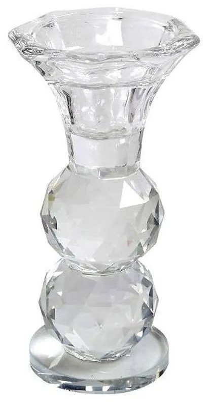 Κηροπήγιο Κρυστάλλινο XAS121 5x5x12cm Clear Espiel Κρύσταλλο