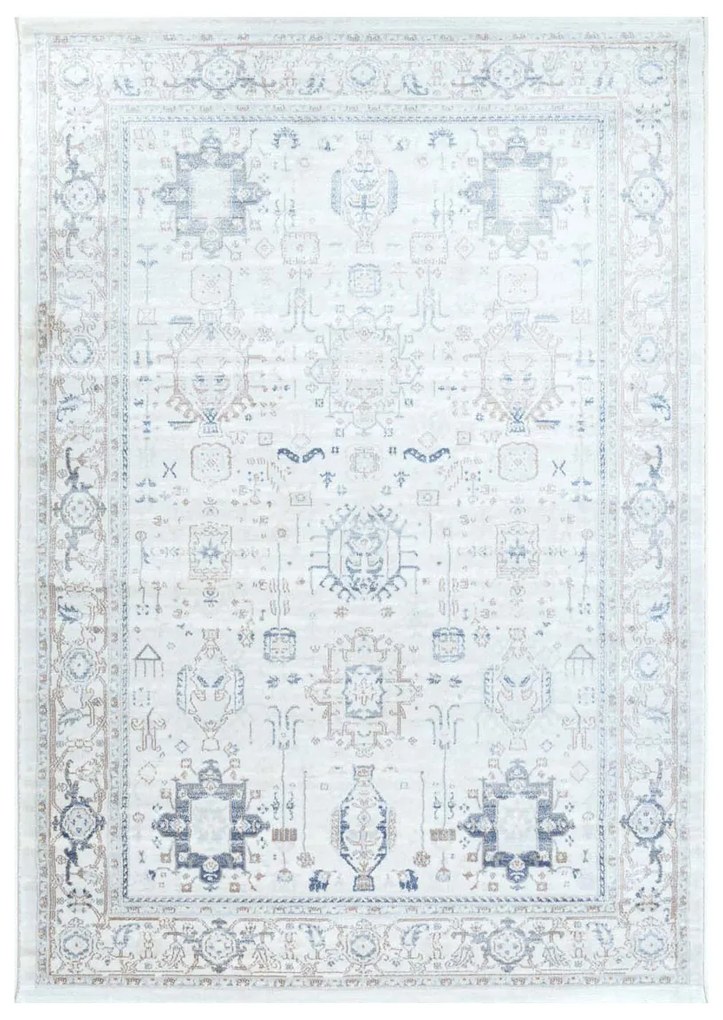 Χαλί Διαδρόμου (80x150) Ezzo Barocco D187A1N Cream