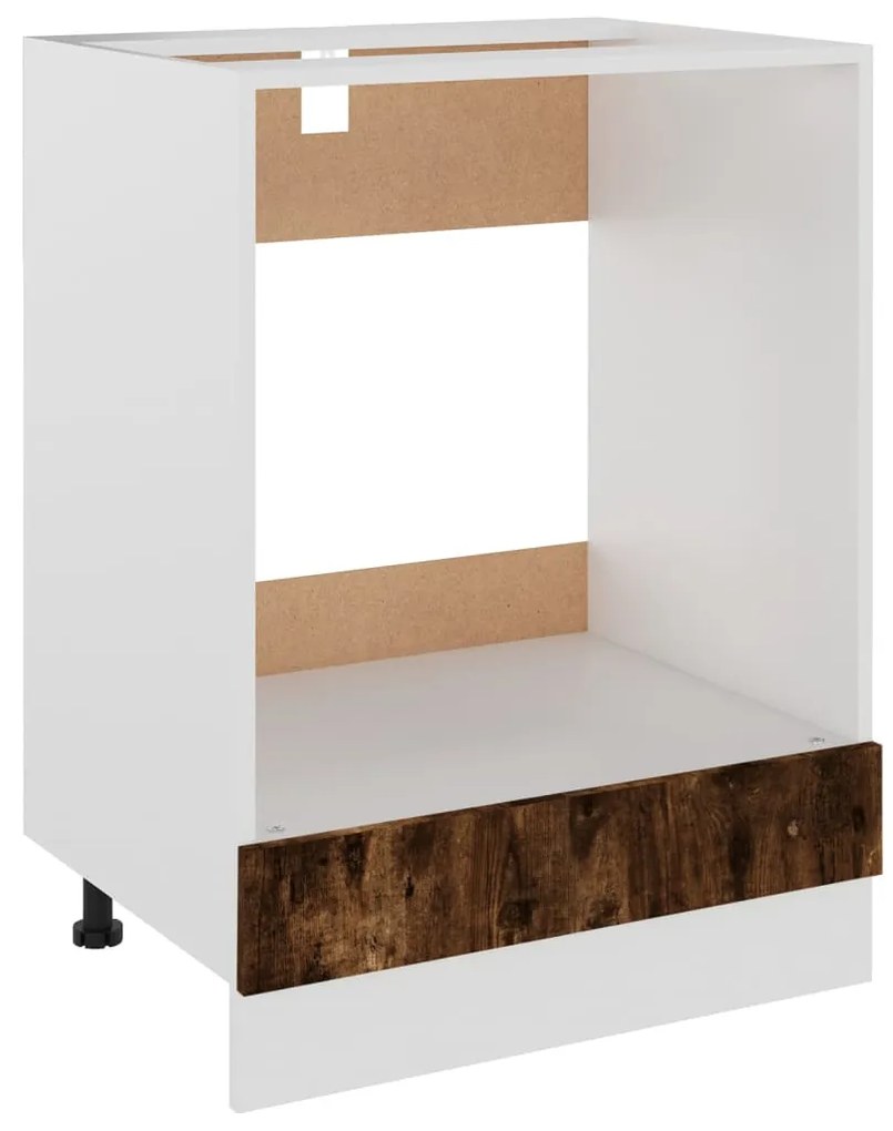 Ντουλάπι Φούρνου Riga Καπνιστή Δρυς 60x46x81,5 εκ 825834