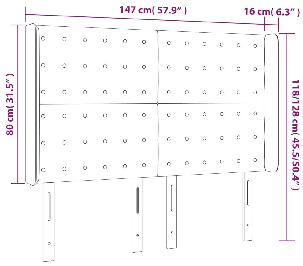 ΚΕΦΑΛΑΡΙ ΜΕ ΠΤΕΡΥΓΙΑ ΣΚΟΥΡΟ ΜΠΛΕ 147X16X118/128 ΕΚ. ΒΕΛΟΥΔΙΝΟ 3120066