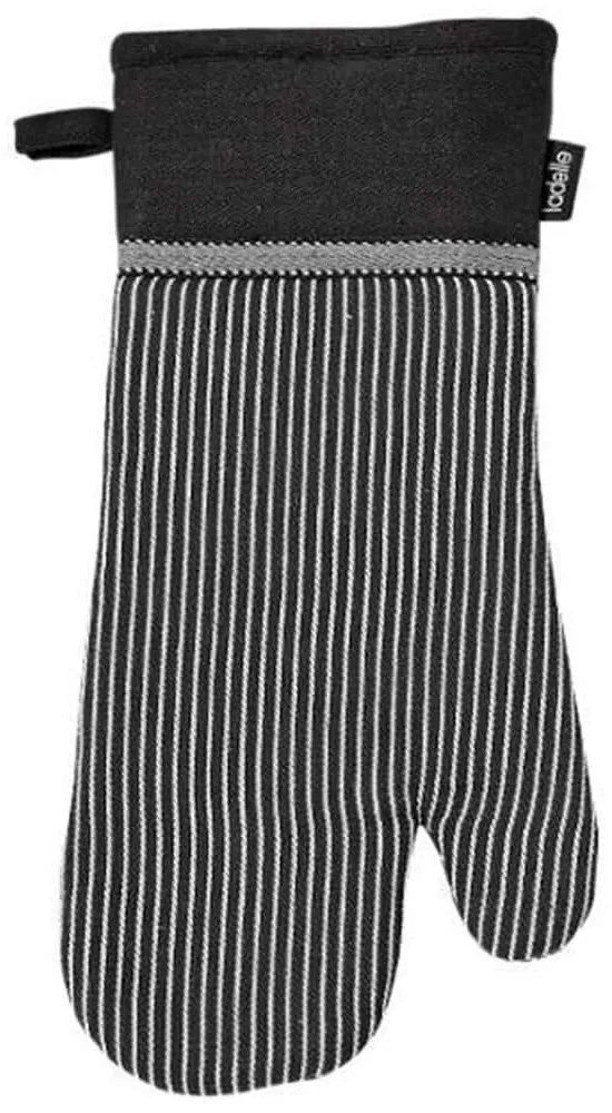 Γάντι Κουζίνας Professional Series 40214 18x38cm Black-Anthracite Ladelle 100% Βαμβάκι