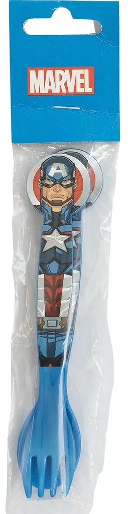 Σετ Mαχαιροπήρουνων The Avengers CZ11397 Πολύχρωμο Πλαστική ύλη 2 Τεμάχια