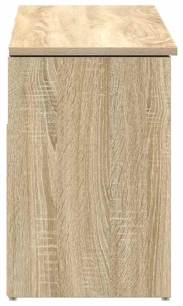 vidaXL Πάγκος παπουτσιών  Sonoma Oak 102x30,5x45 cm Κατασκευασμένο ξύλο