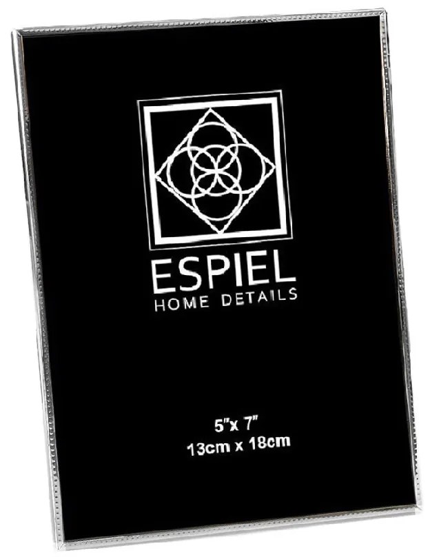 Κορνίζα Μεταλλική Ασημί ESPIEL 15x20εκ. FAM754