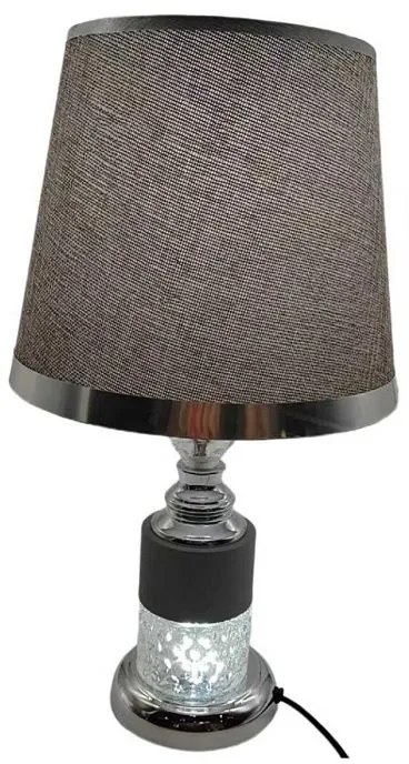Επιτραπέζιο φωτιστικό - Πορτατίφ - 8222 - 726430 - Silver-726430_s
