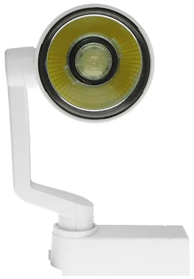 Μονοφασικό Bridgelux COB LED Φωτιστικό Σποτ Ράγας 15W 230V 1650lm 24° Φυσικό Λευκό 4500k GloboStar 93013