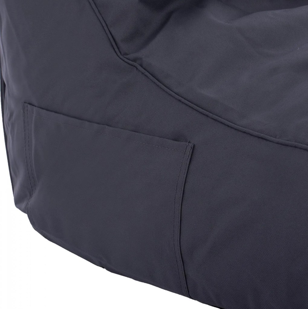 Πουφ Alok C5806.02 Γκρι με UV Προστασία 140x70x60 εκ. 140x70x60 εκ.