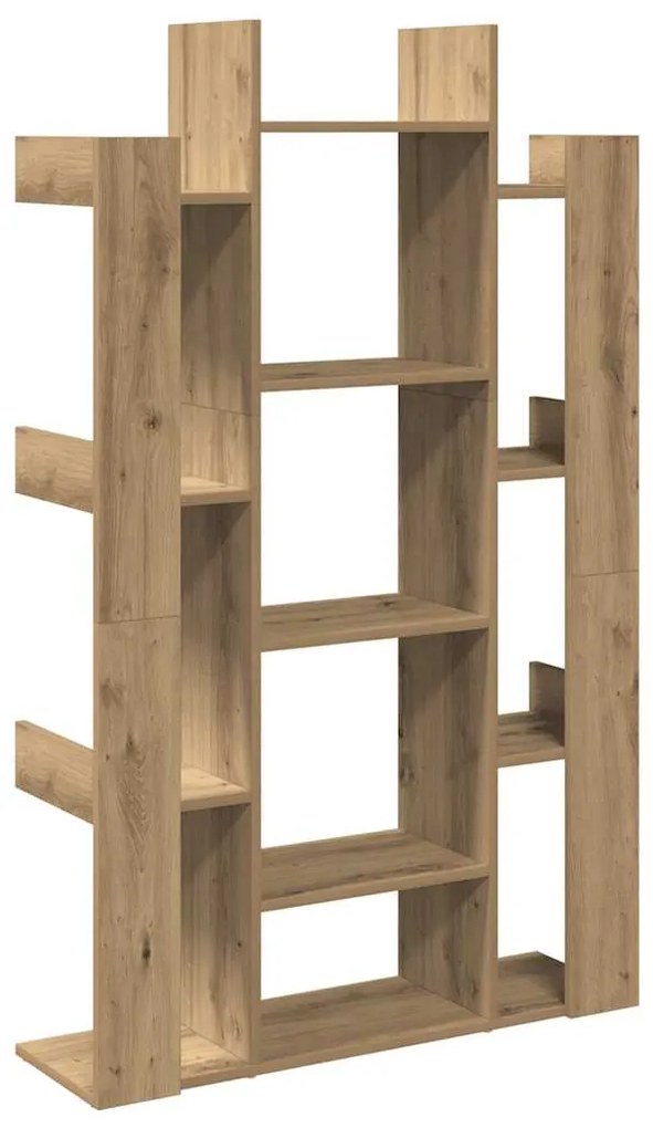 vidaXL Ντουλάπι βιβλίων Artisan Oak 86x25,5x140 cm Ξύλο μηχανής