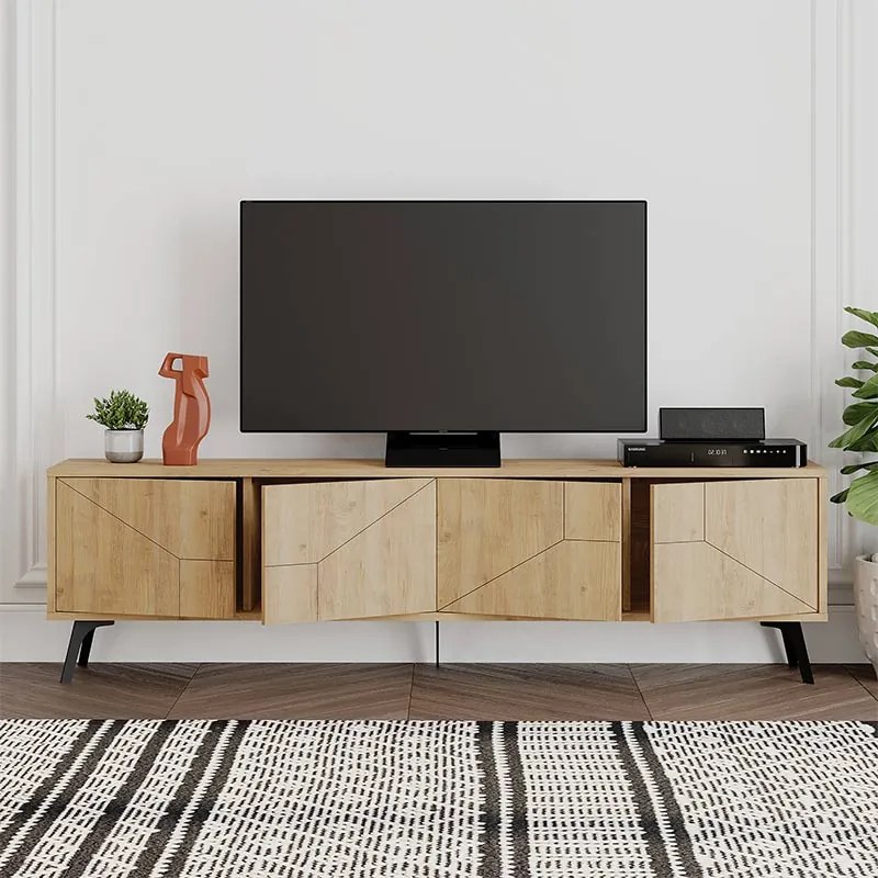 ΕΠΙΠΛΟ ΤΗΛΕΟΡΑΣΗΣ DUNE MEGAPAP ΧΡΩΜΑ ΦΥΣΙΚΟ ΟΞΙΑΣ 180X29,6X50ΕΚ.