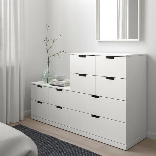 NORDLI συρταριέρα με 10 συρτάρια, 160X99 cm 292.480.10