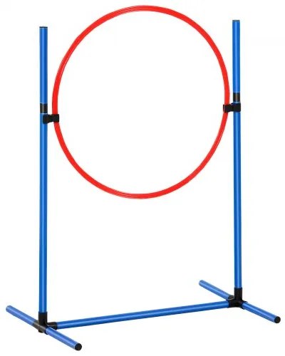 VEVOR Dog Agility Training Equipment 7 PCS Set w/ Hurdles 2 Tunnels Jump Ring