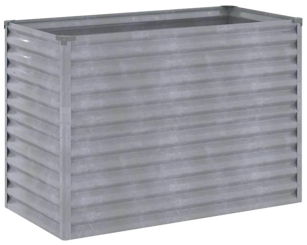 vidaXL Υπερυψωμένο Ζαρντινιέρα Κήπου 100 x 50 x 69 εκ. από Ατσάλι Corten