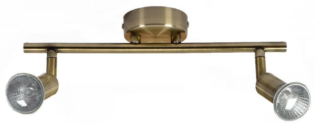 Σποτ Δίφωτο Homelighting Saba 77-4448 Bronze