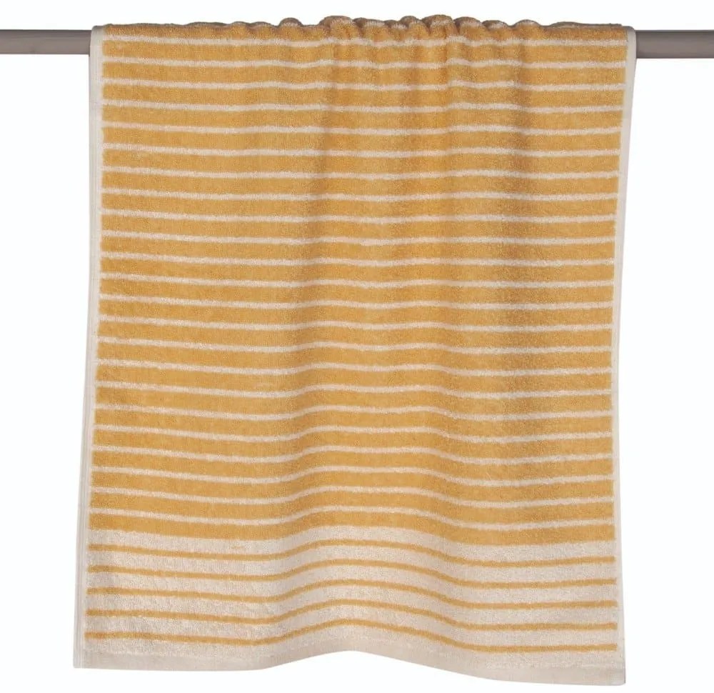 Πετσέτα Porter 03 Yellow Kentia Προσώπου 50x100cm 100% Βαμβάκι