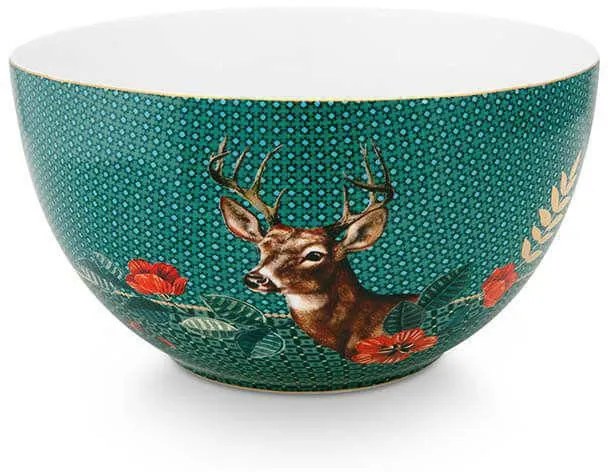 ΣΑΛΑΤΙΕΡΑ Δ18cm PIP STUDIO - WINTER WONDERLAND 51003199 (DEER GREEN)