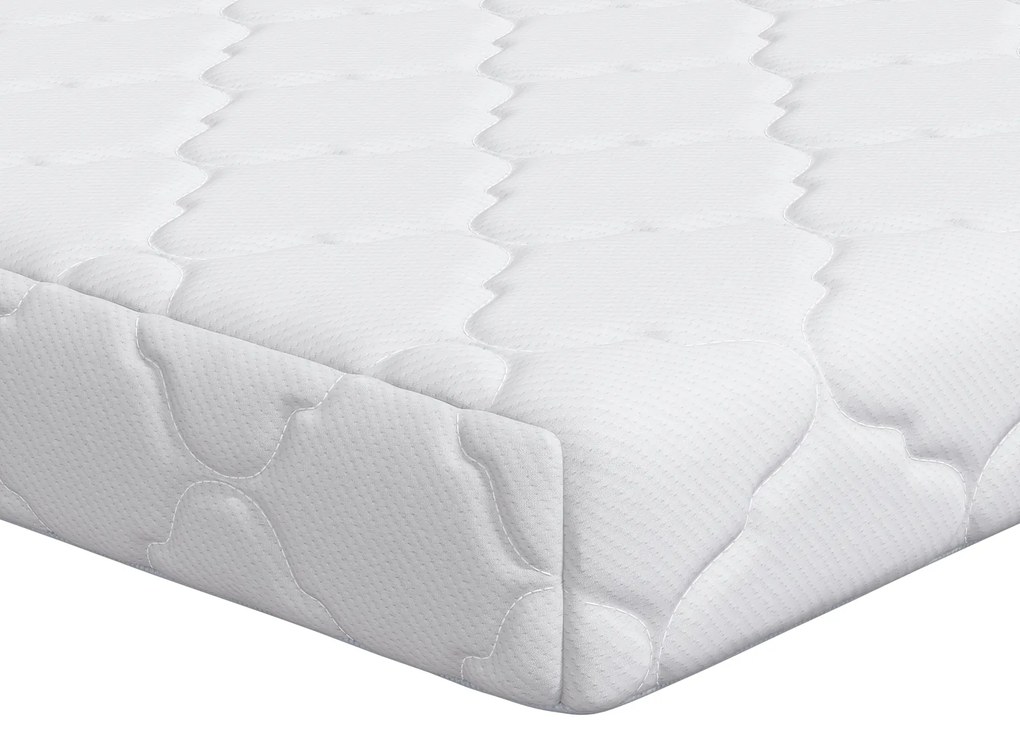 vidaXL Στρώμα Λευκό 120 x 60 cm Pěna