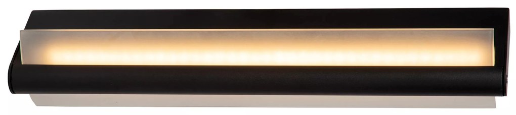 Φωτιστικό Επίτοιχο Lucide 04212-12-30 WANDA Μαύρο Ματ (Black Mat)| 3000 K