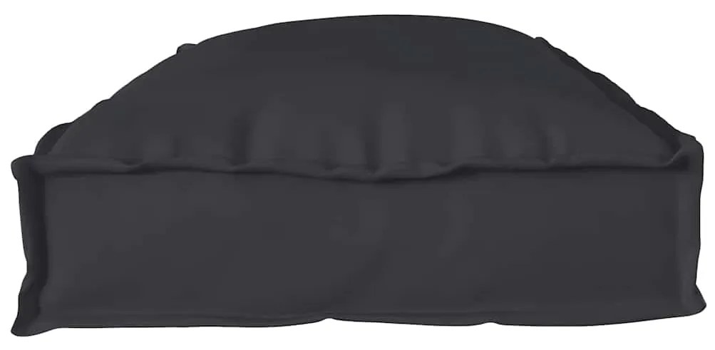 vidaXL Σετ Μαξιλαριών Πάγου 2 pcs Μαύρο 100 x 40 x 8 εκ Ύφασμα Oxford