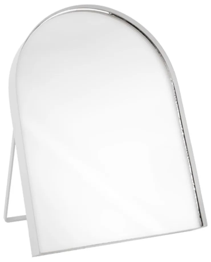 Καθρέπτης Επιτραπέζιος PT3485WH Vogue Arched 26,5x20,5x3,5cm White Present Time Metal, Glass