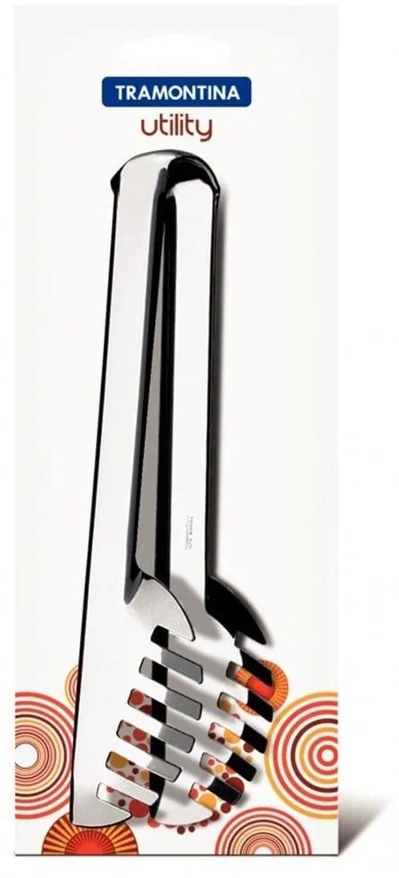 Λαβίδα Ζυμαρικών Utility TR63800605 Ανοξείδωτη Silver Tramontina Stainless Steel