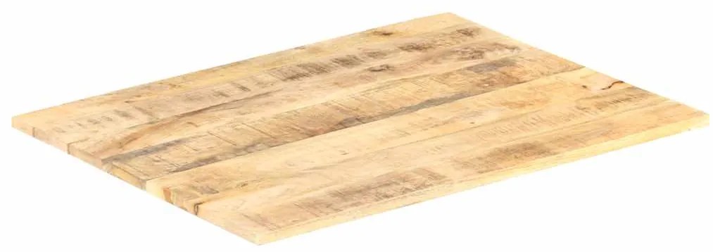 vidaXL Επιφάνεια Τραπεζιού 15-16 χιλ. 90x60 εκ. από Μασίφ Ξύλο Μάνγκο