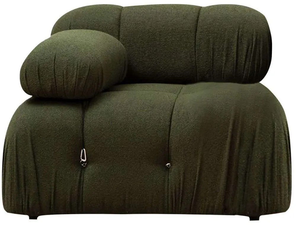 Πολυθρόνα Bubble L 560ARE1412 95x95x75cm Green