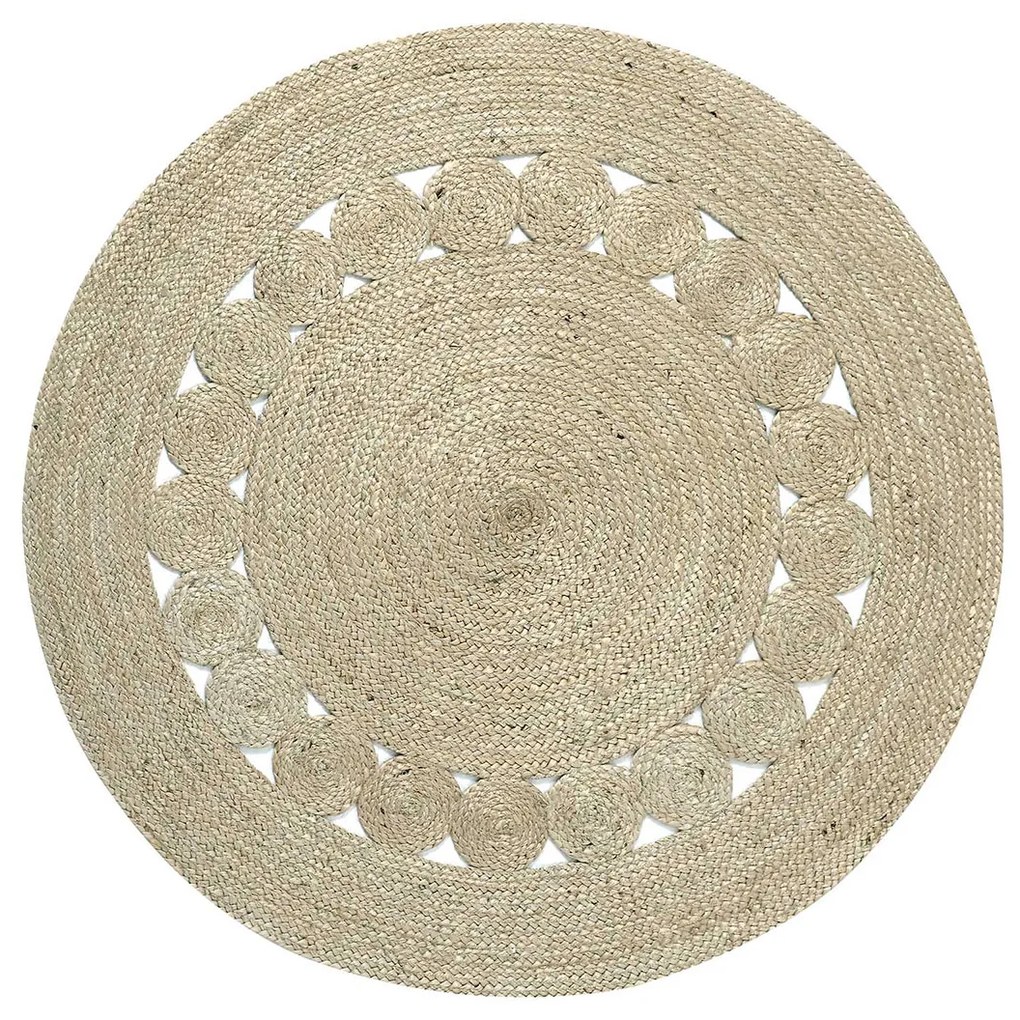 Στρογγυλό Χαλί Καλοκαιρινό (Φ120) Silk Fashion 1763