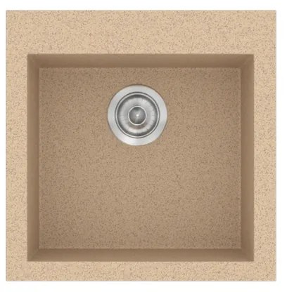 Sanitec Classic 339 Granite Beige Ένθετος Νεροχύτης 50cm