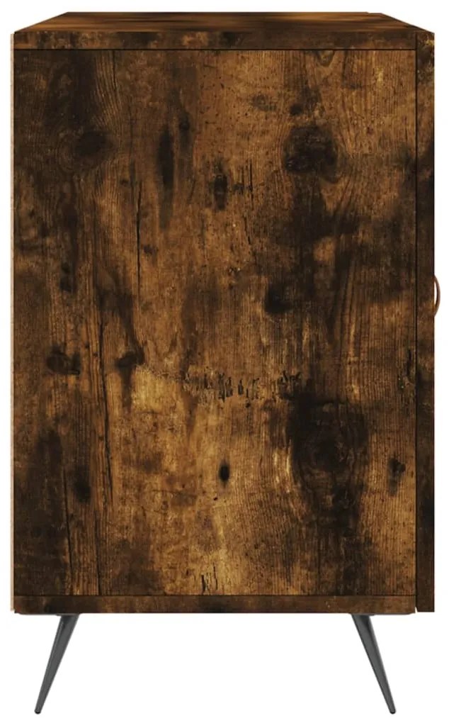 vidaXL Μπουφές Καπνιστή Δρυς 100 x 36 x 60 εκ. Επεξεργασμένο Ξύλο