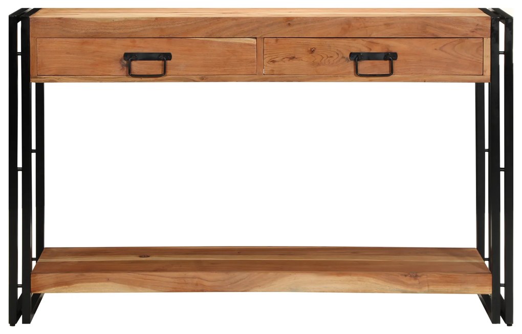 vidaXL Τραπέζι κονσόλας 120x33x75 εκ Μασίφ ξύλο ακακίας
