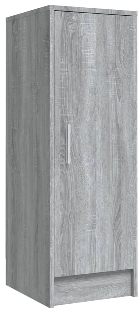 vidaXL Παπουτσοθήκη Γκρι Sonoma 32x35x92 εκ. από Επεξεργασμένο Ξύλο