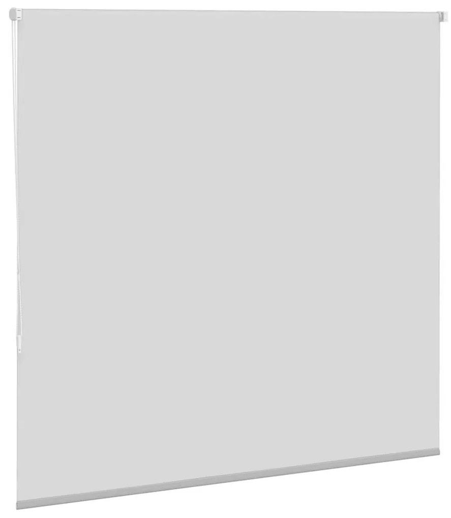 Roller Blind Blackout ανοιχτό γκρι 155x150 cm Πλάτος υφάσματος - Γκρι