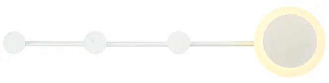 Φωτιστικό Επίτοιχο Aca ZM71LEDW70WH VALENTINO Λευκό (White) 3000K