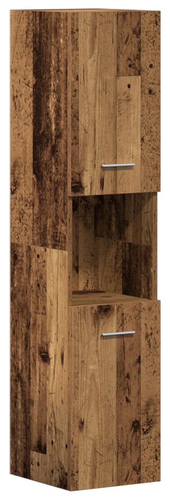 vidaXL Σετ Άλλο 3 pcs Παλαιό ξύλο 30 x 30 x 130 εκ Επεξεργασμένο ξύλο