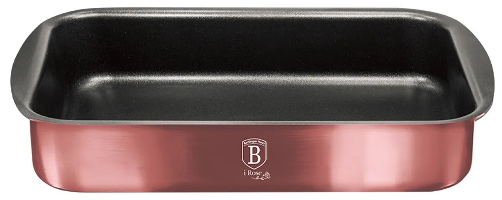 Berlinger Haus Αντικολλητικό Ταψί 40x28.5 εκ. Metallic Line I-Rose Collection BH-6463A