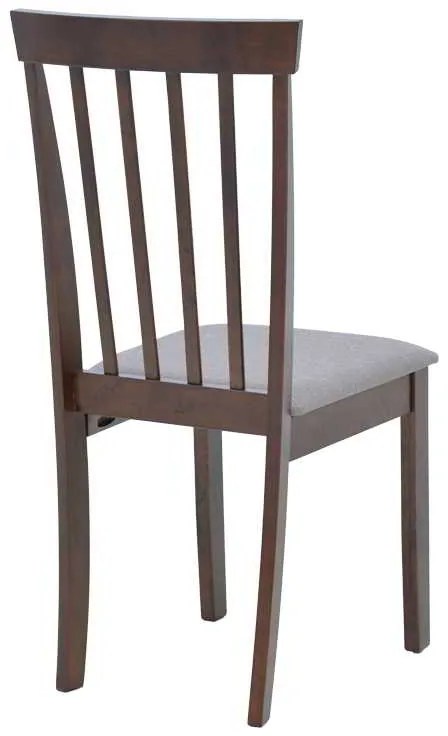 Καρέκλα Houston pakoworld σε καρυδί απόχρωση 40x49x94εκ
