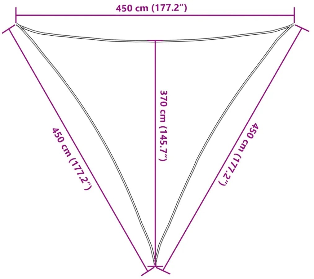 ΠΑΝΙ ΣΚΙΑΣΗΣ ΜΑΥΡΟ 4,5 X 4,5 X 4,5 Μ. ΑΠΟ HDPE 160 ΓΡ./Μ² 311755