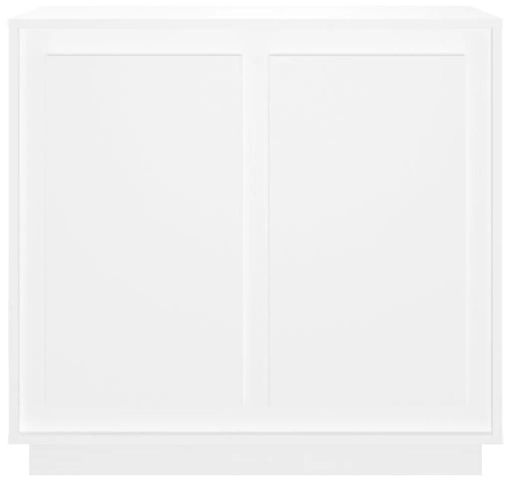 vidaXL Ντουλάπι Λευκό 80 x 34 x 75 εκ. από Επεξεργασμένο Ξύλο