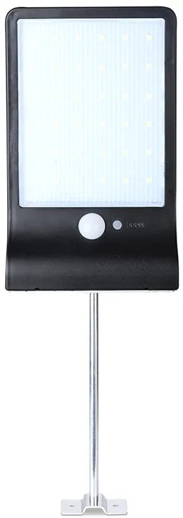 SUPFIRE LED ηλιακός προβολέας FF1-B με αισθητήρα κίνησης, 1800mAh, 7W
