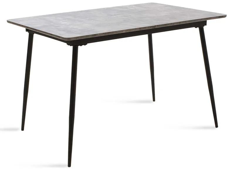 Τραπέζι Shazam pakoworld MDF επεκτεινόμενο χρώμα γκρι cement 120-160x80x76εκ Model: 096-000002
