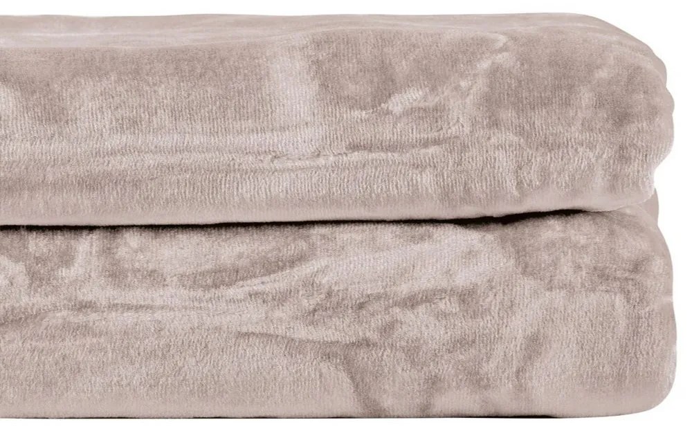 Κουβέρτα Notte 26 Beige Kentia Ημίδιπλο 180x220cm Πολυέστερ
