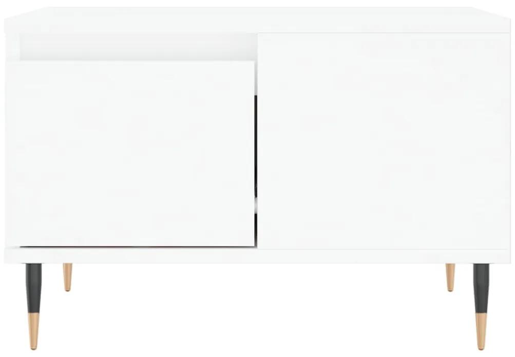 vidaXL Τραπεζάκι Σαλονιού Λευκό 55x55x36,5 εκ. από Επεξεργασμένο Ξύλο