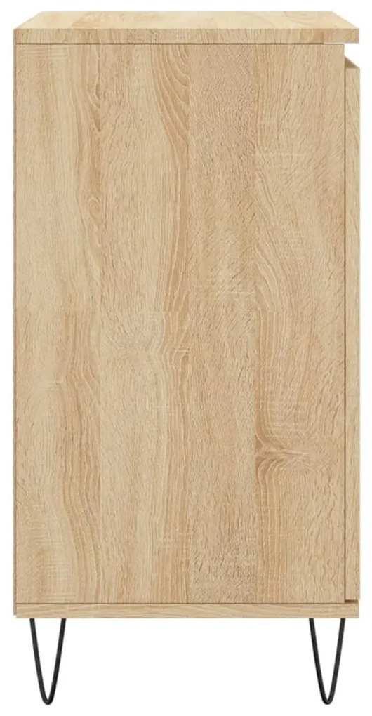 vidaXL Συρταριέρα Sonoma Δρυς 60x35x70 εκ. Επεξεργασμένο Ξύλο