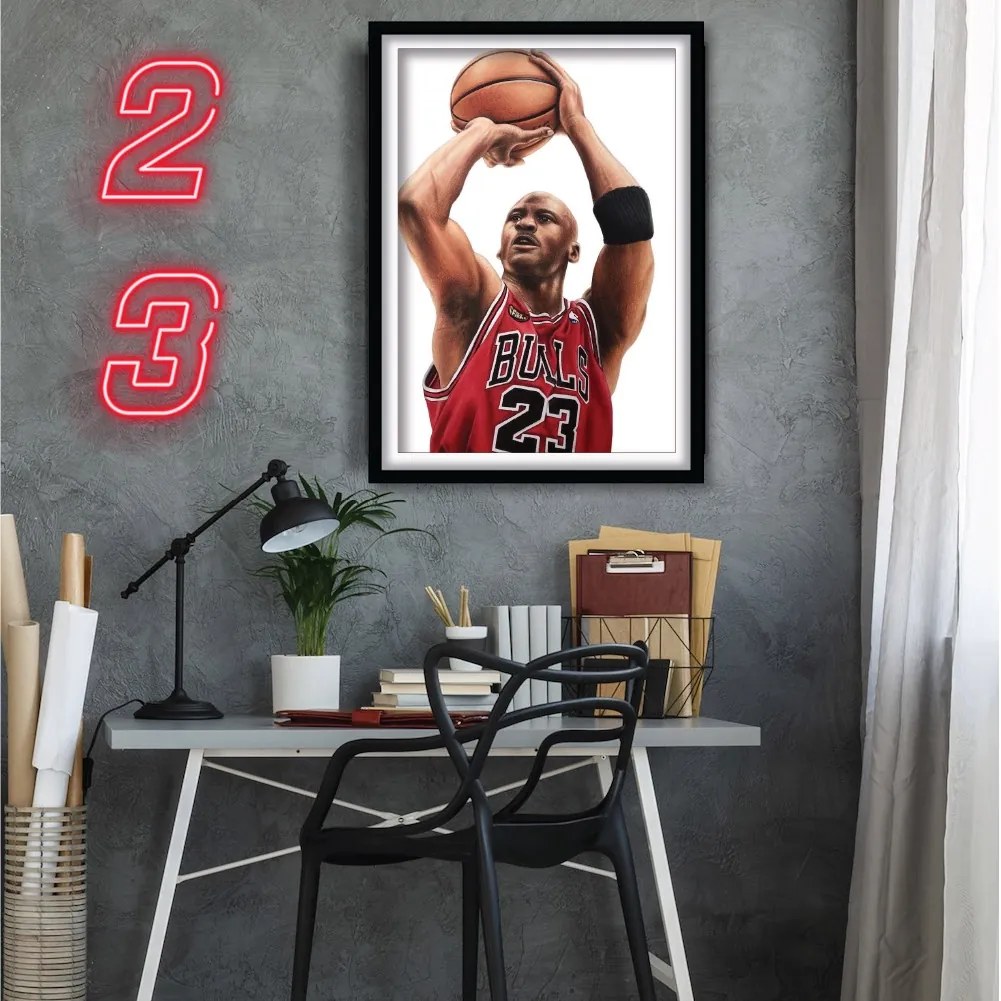 Πόστερ &amp; Κάδρο Michael Jordan KD0516 30x40cm Εκτύπωση Πόστερ (χωρίς κάδρο)