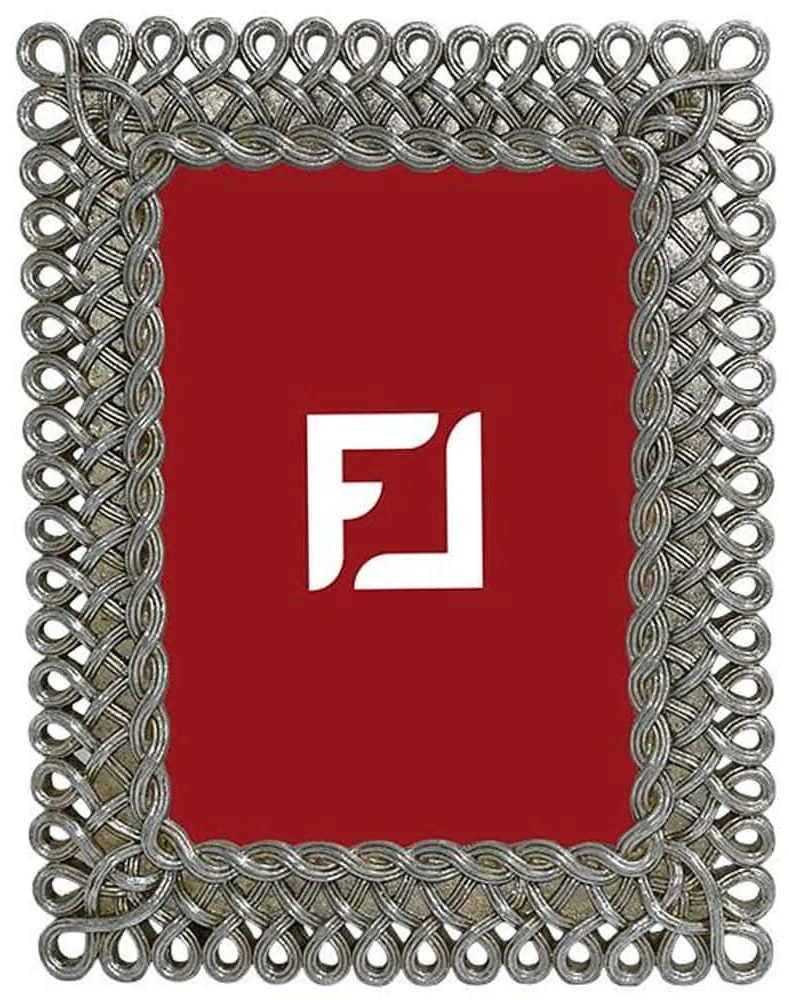 Κορνίζα 253-224-541 10x15cm Silver Polyresin