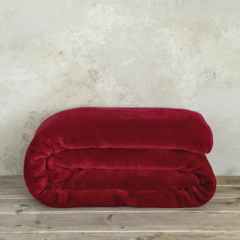 Κουβέρτα Βελουτέ Γίγας 240x260 Coperta - Red 5206482108929