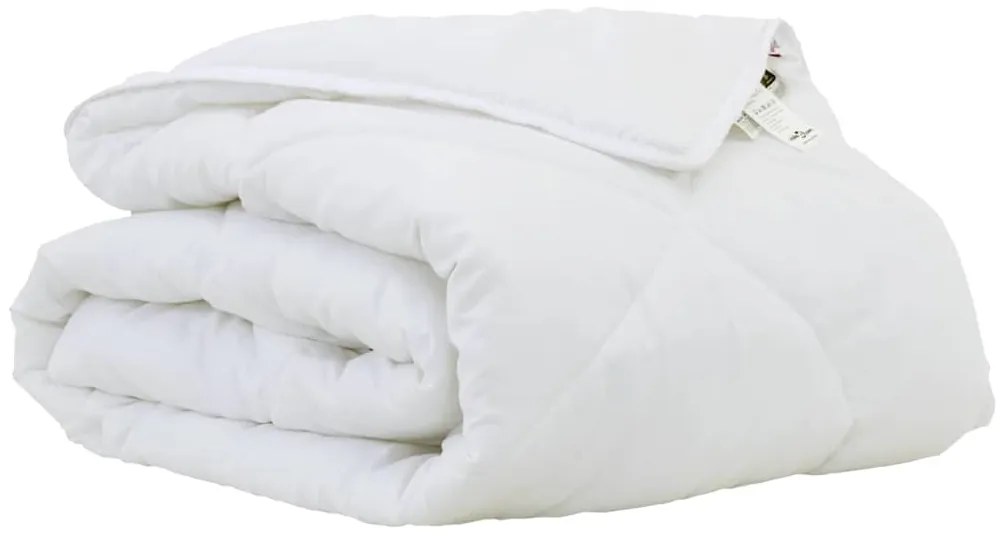 vidaXL Κουβέρτες & Κουβέρτες Λευκό 155 x 220 εκ. Μικροΐνες