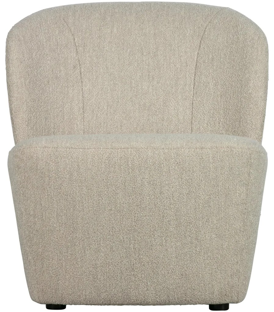 Armchair DE EEKHOORN Lofty armchair bouclé natural 375153-HON-00N3