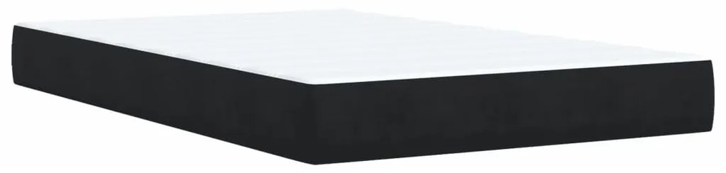 ΚΡΕΒΑΤΙ BOXSPRING ΜΕ ΣΤΡΩΜΑ ΜΑΥΡΟ 120 X 200 ΕΚ. ΒΕΛΟΥΔΙΝΟ 3287724